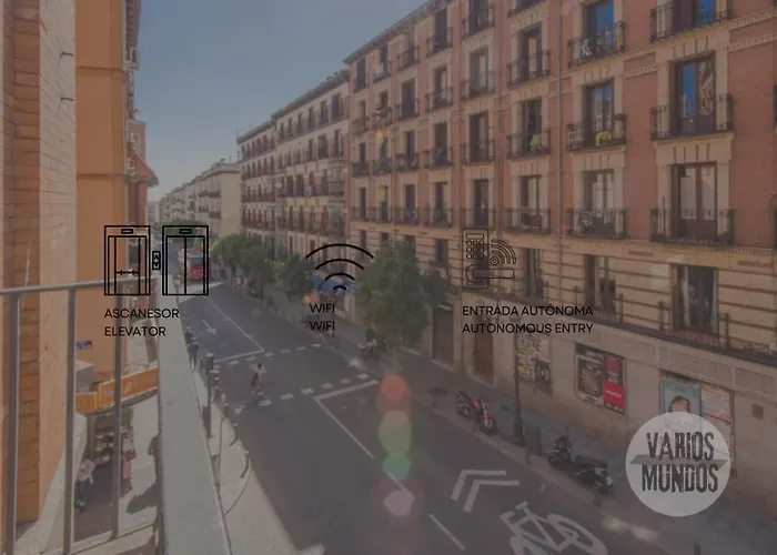 Amplio y Centrico Apt para 9pax en La Latina